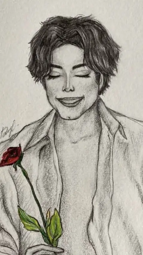 ai character: michael Jackson background