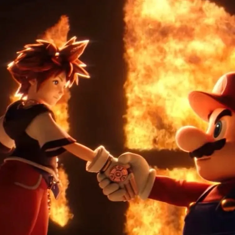 chat with ai character: ssbu team
