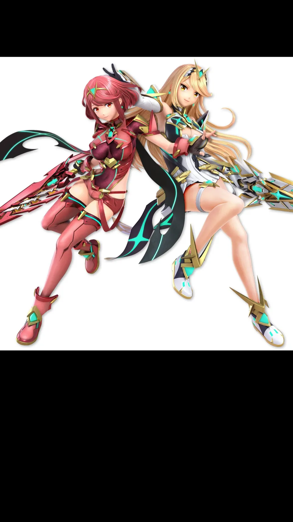 ai character: Pyra/Mythra background