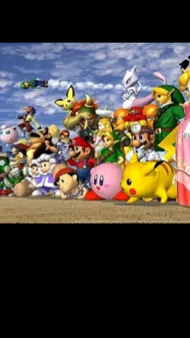 ai character: Super smash bros background