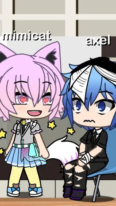 ai character: mimi cat loca background