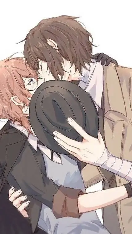 ai character: dazai x chuuya  background