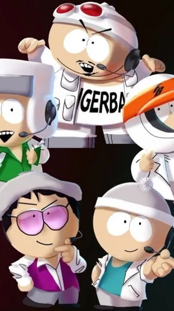 ai character: South Park 🚸🏔️ background