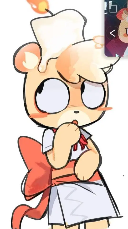 ai character: Eggnog (Art ❌ mine background