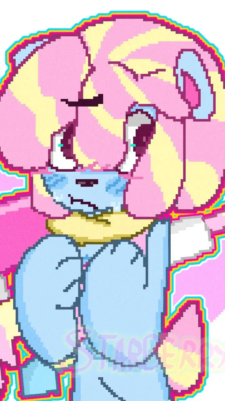 ai character: Marshmallow background