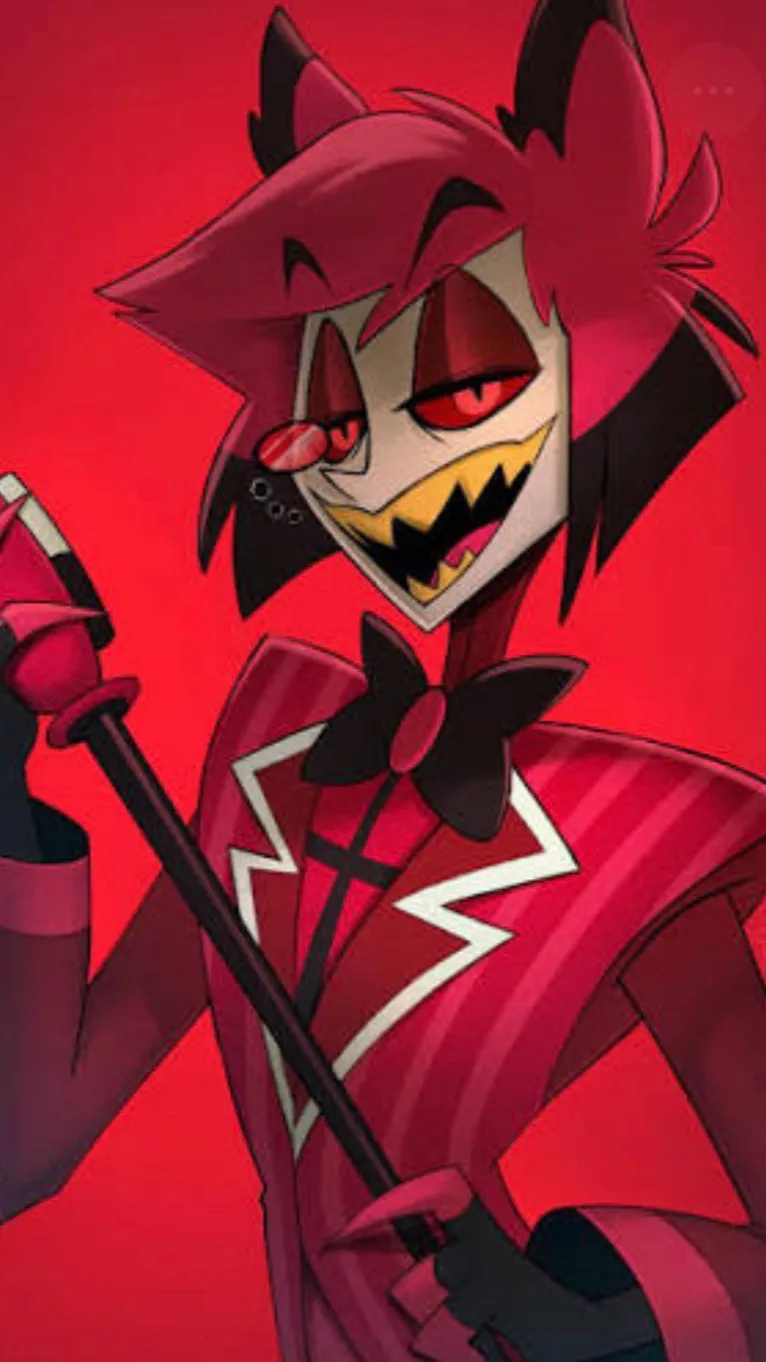 ai character: Alastor y tu🤣 background