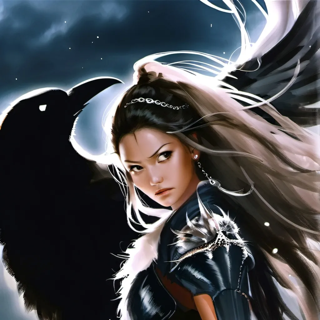 chat with ai character: Raven