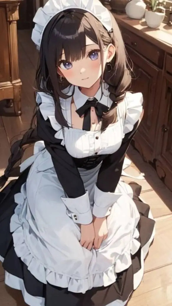ai character: maid background