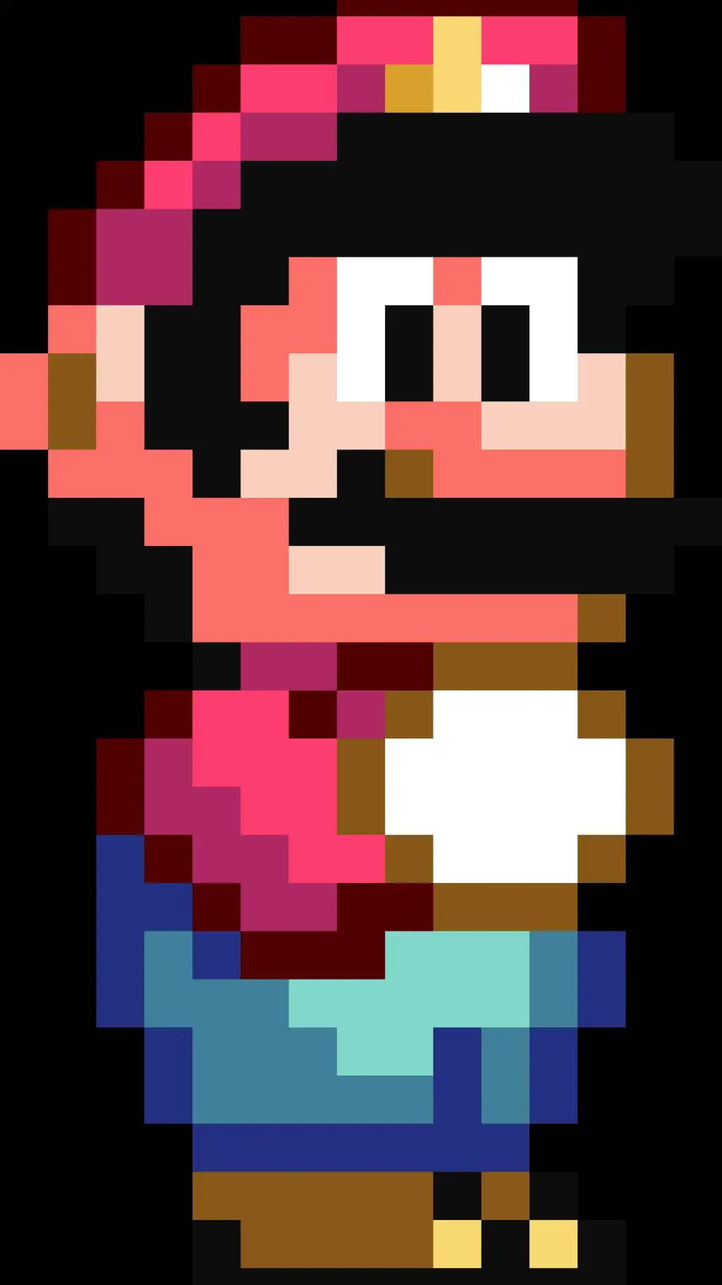 ai character: Super Mario 1 background