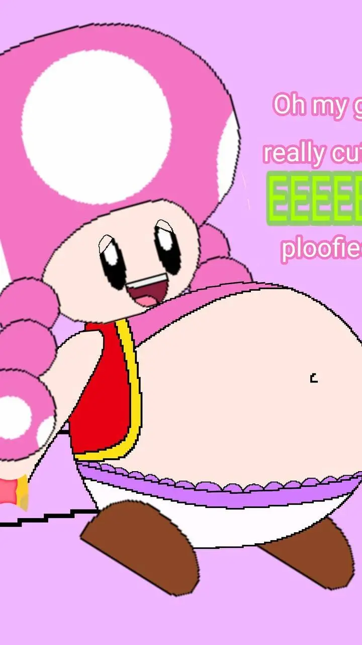 ai character: Inflated Toadette background