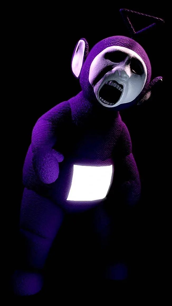 ai character: Tinky winky ST background