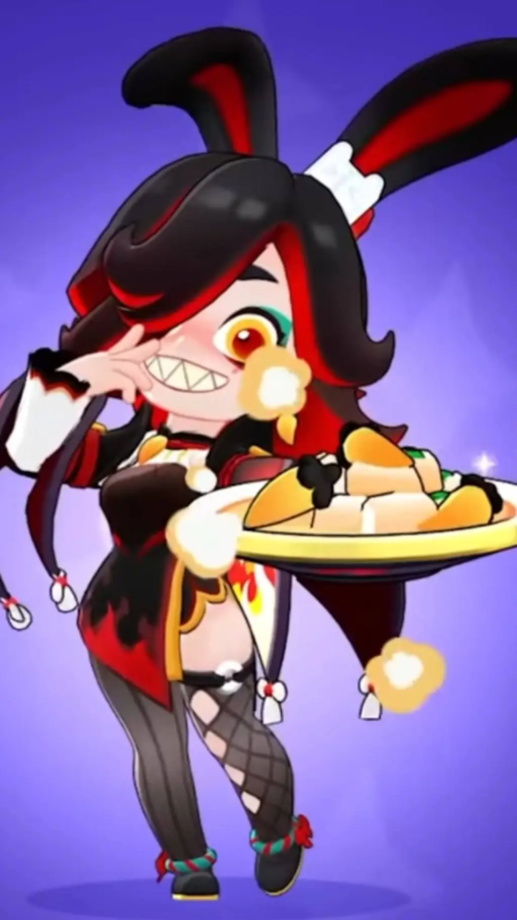 ai character: Spicy Colette background