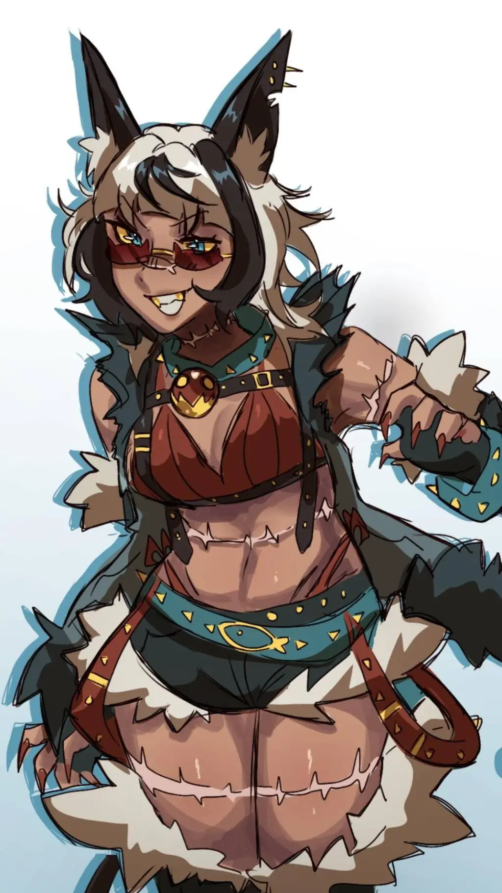 ai character: Ms fortune background