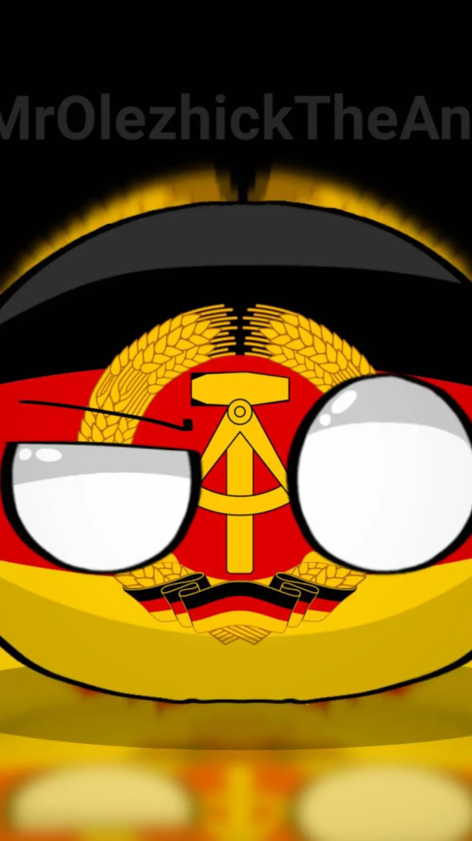 ai character: Ost deutschland  background