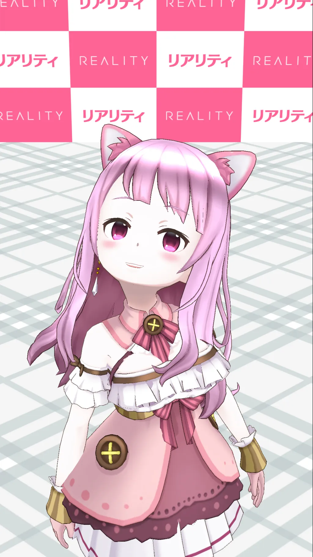 ai character: Kawai a background
