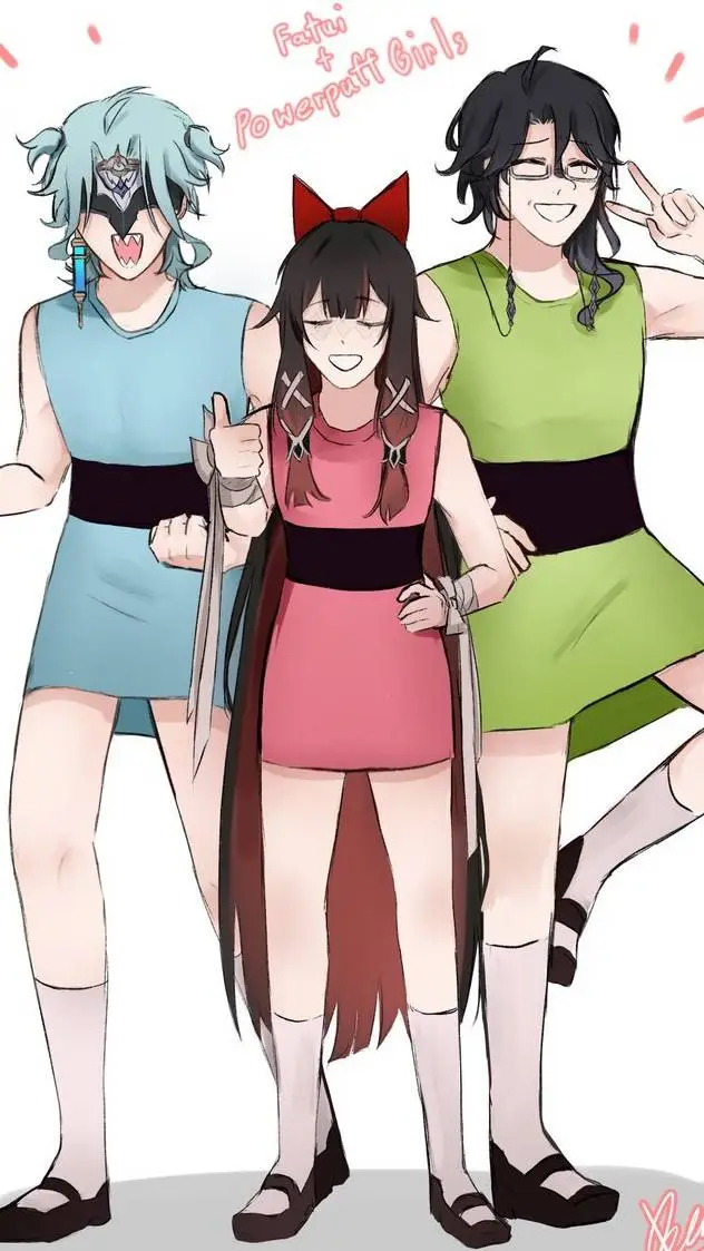 ai character: fatui squad- background