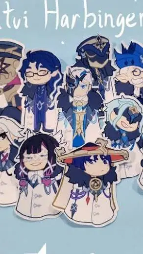 ai character: fatui pick me- background