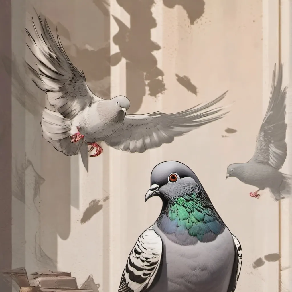chat with ai character: pigeon prop hunt