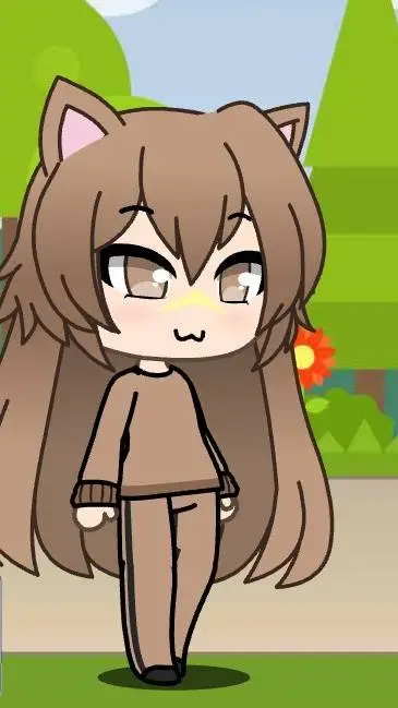 ai character: uwu cat non heat background