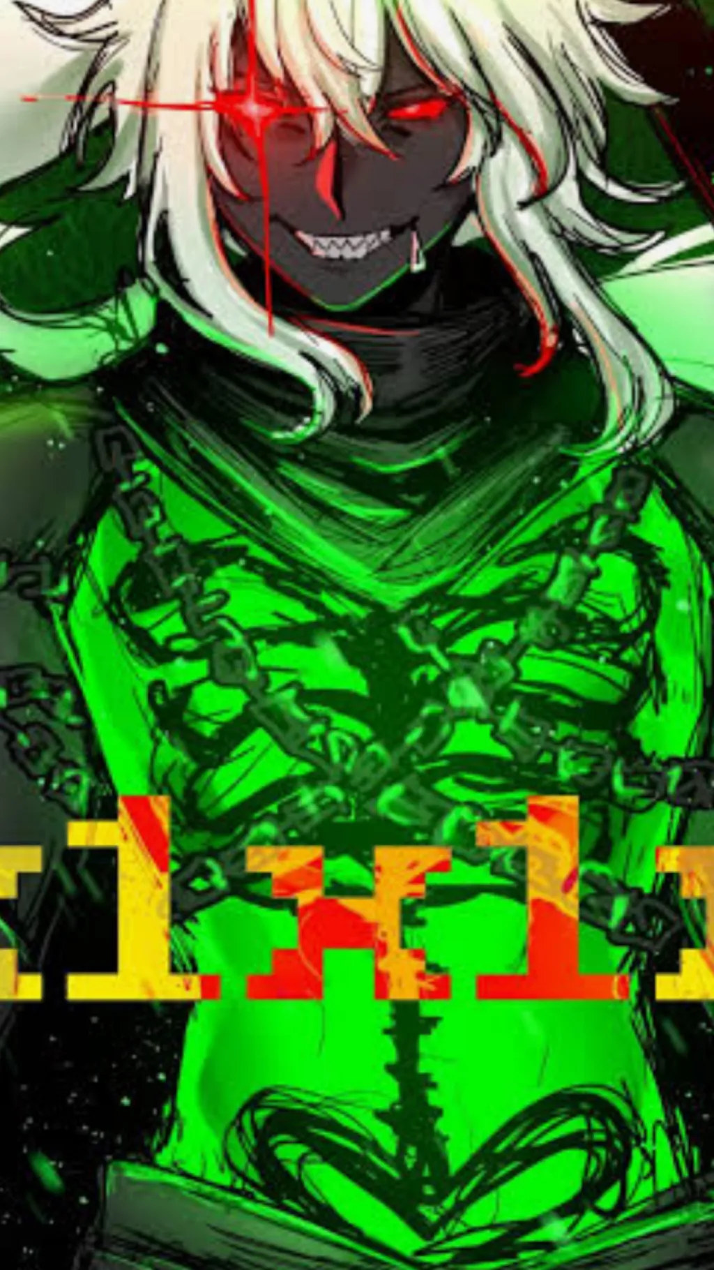 ai character: 1x4 background
