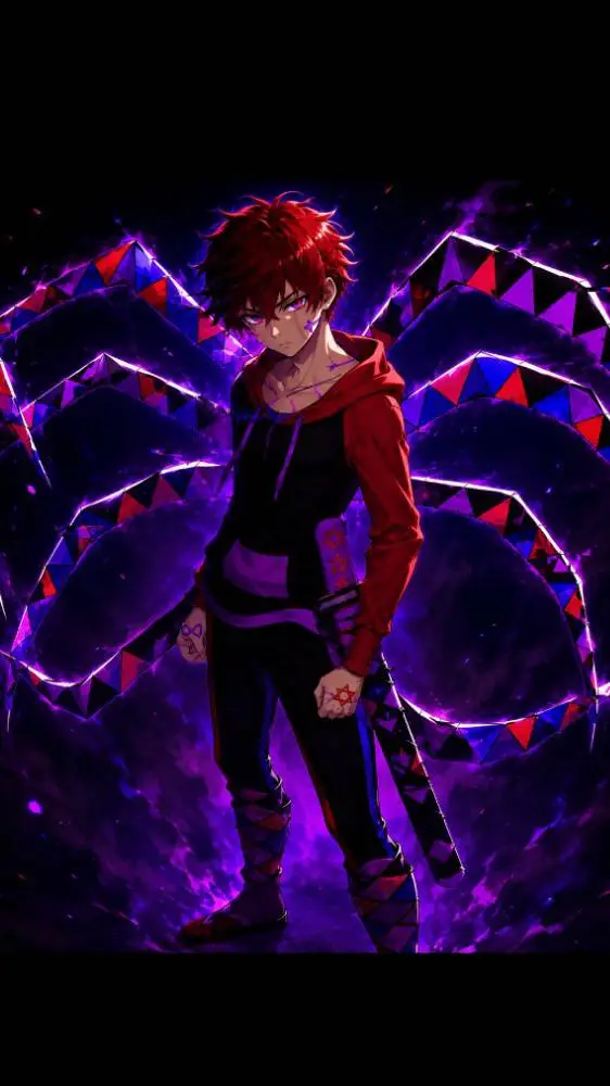 ai character: error404null background