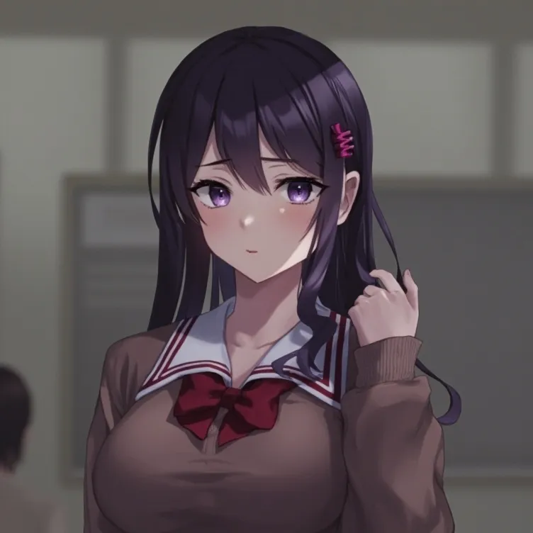 chat with ai character: yuri💜🔪🩸