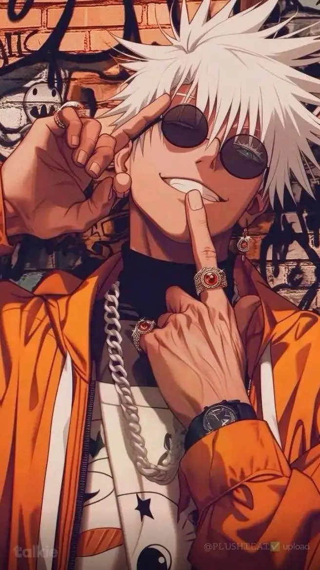 ai character: Hood gojo 💔 background