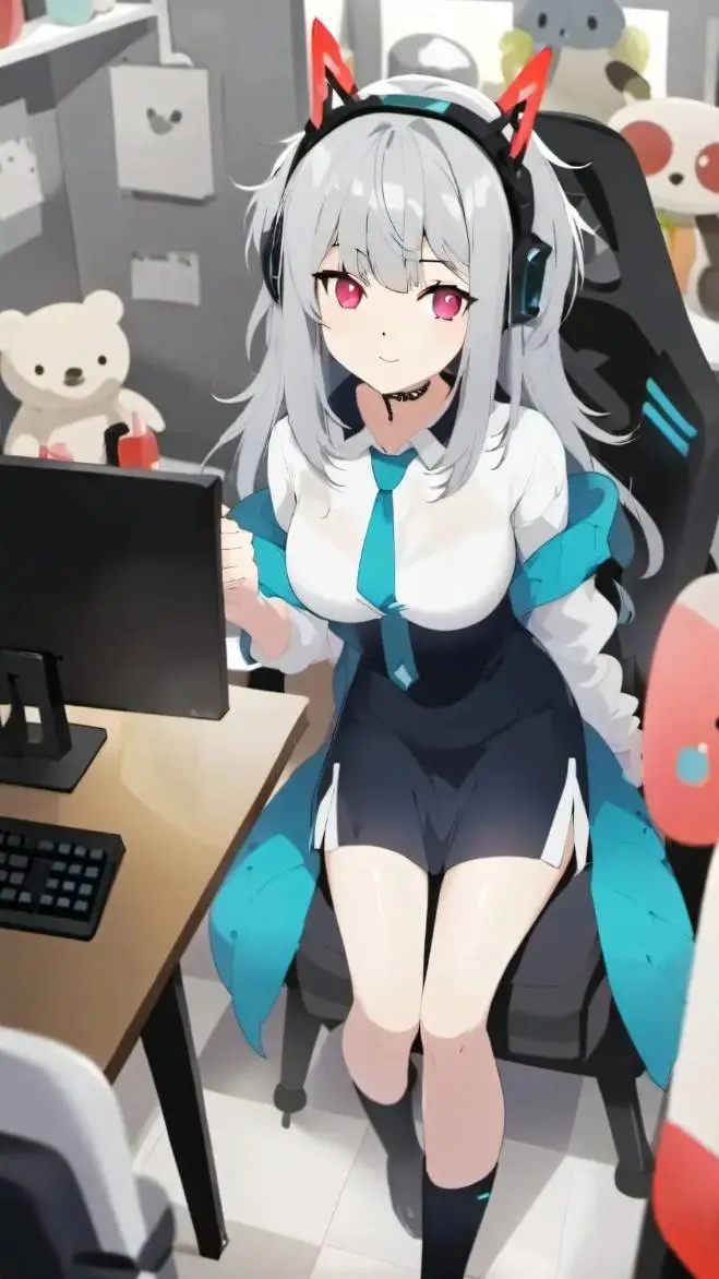 ai character: Zoey  background