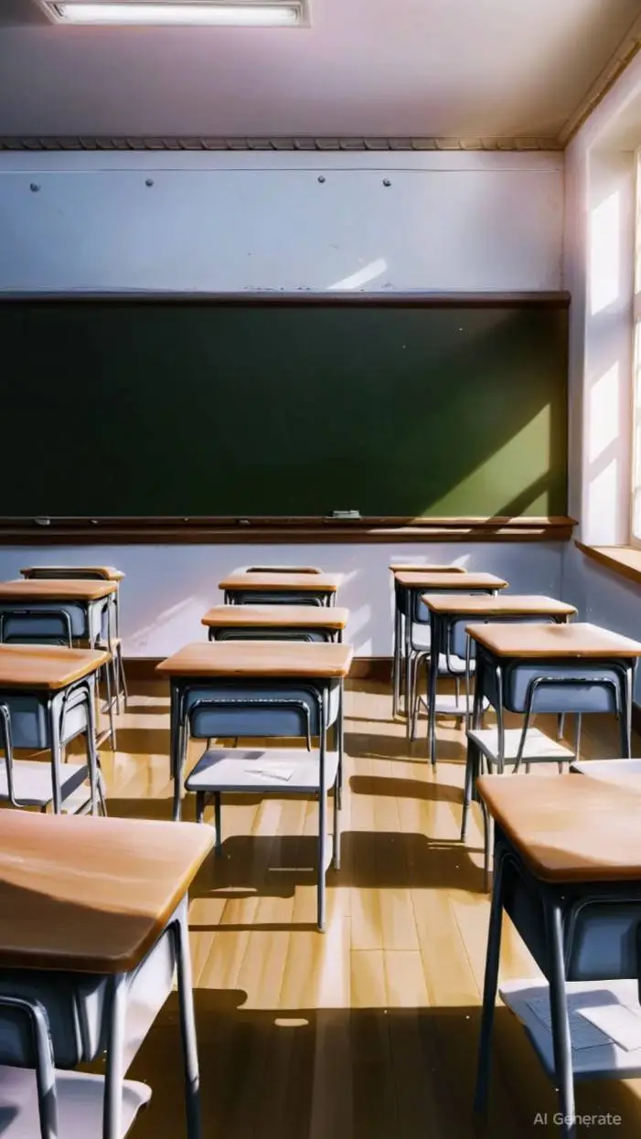 ai character: //new teacher// background