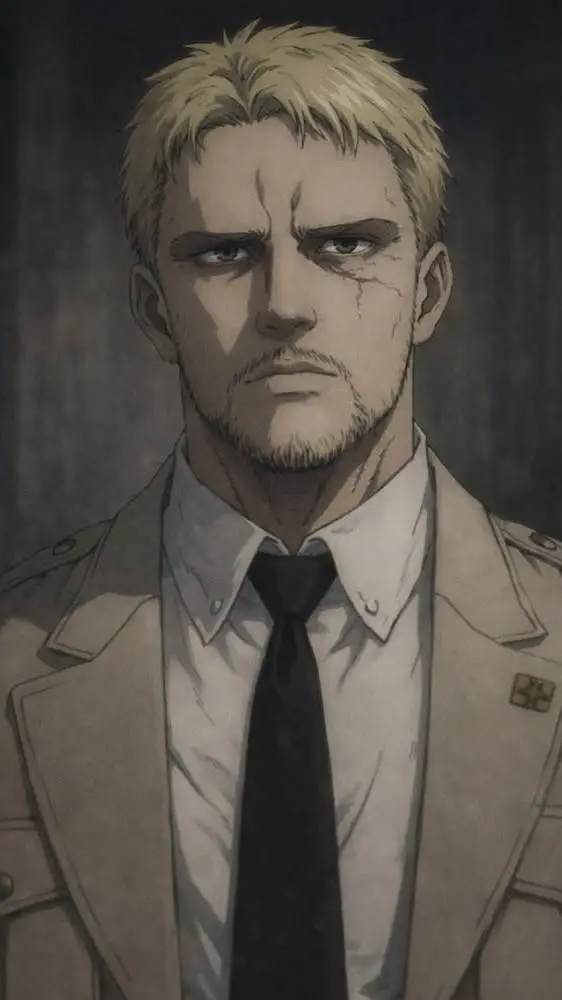 ai character: Reiner Braun background
