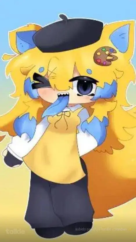 ai character: Bruchista💙💛🖌️ background