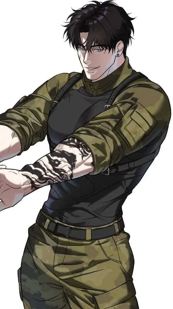 ai character: Mark background