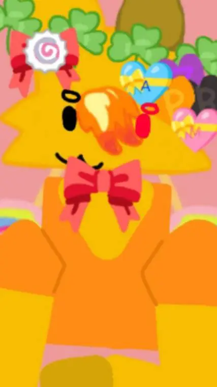 ai character: candy🍭 background