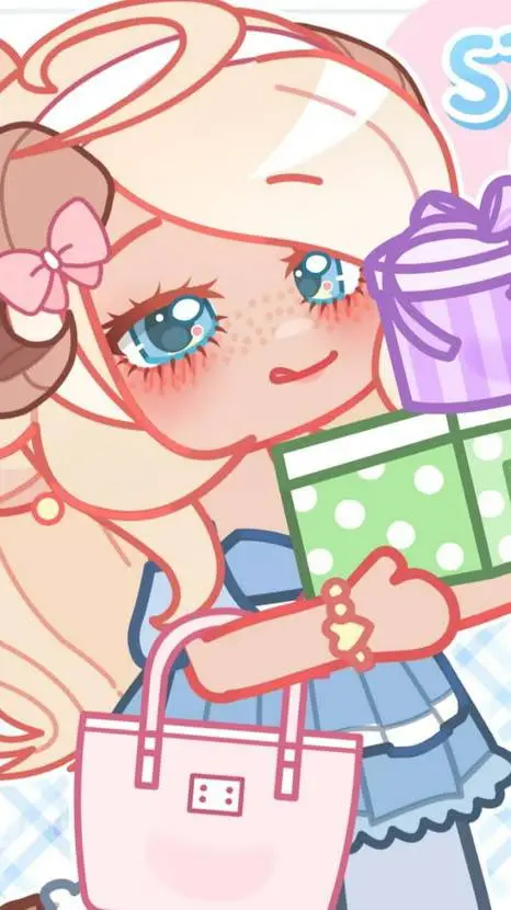 ai character: Lily collie background