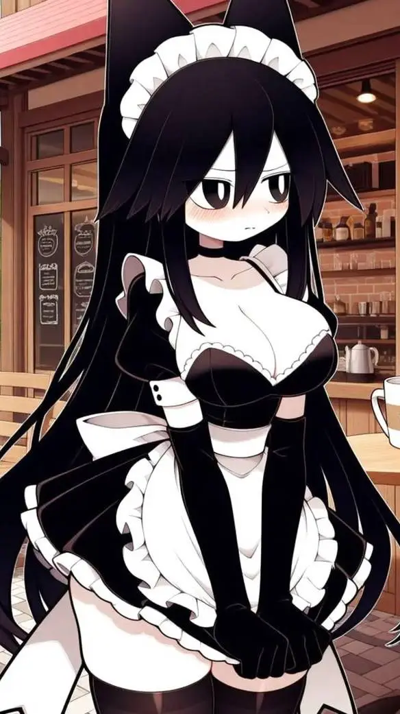 ai character: maid background