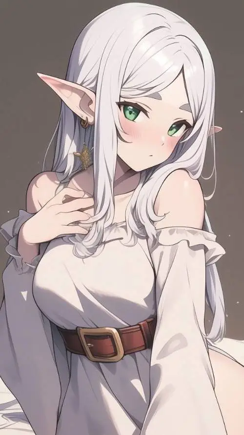 ai character: Frieren? background
