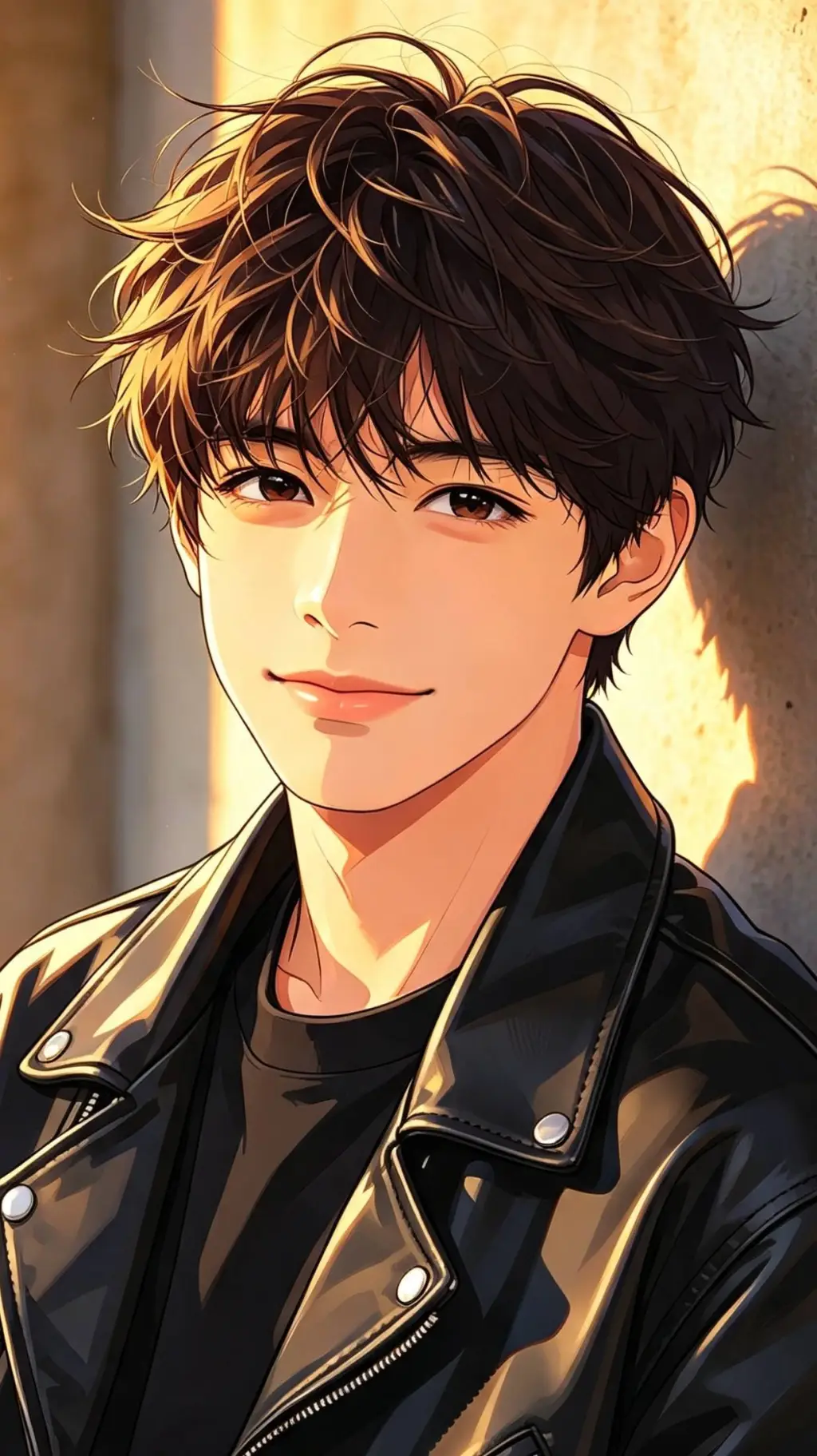 ai character: Kai  background