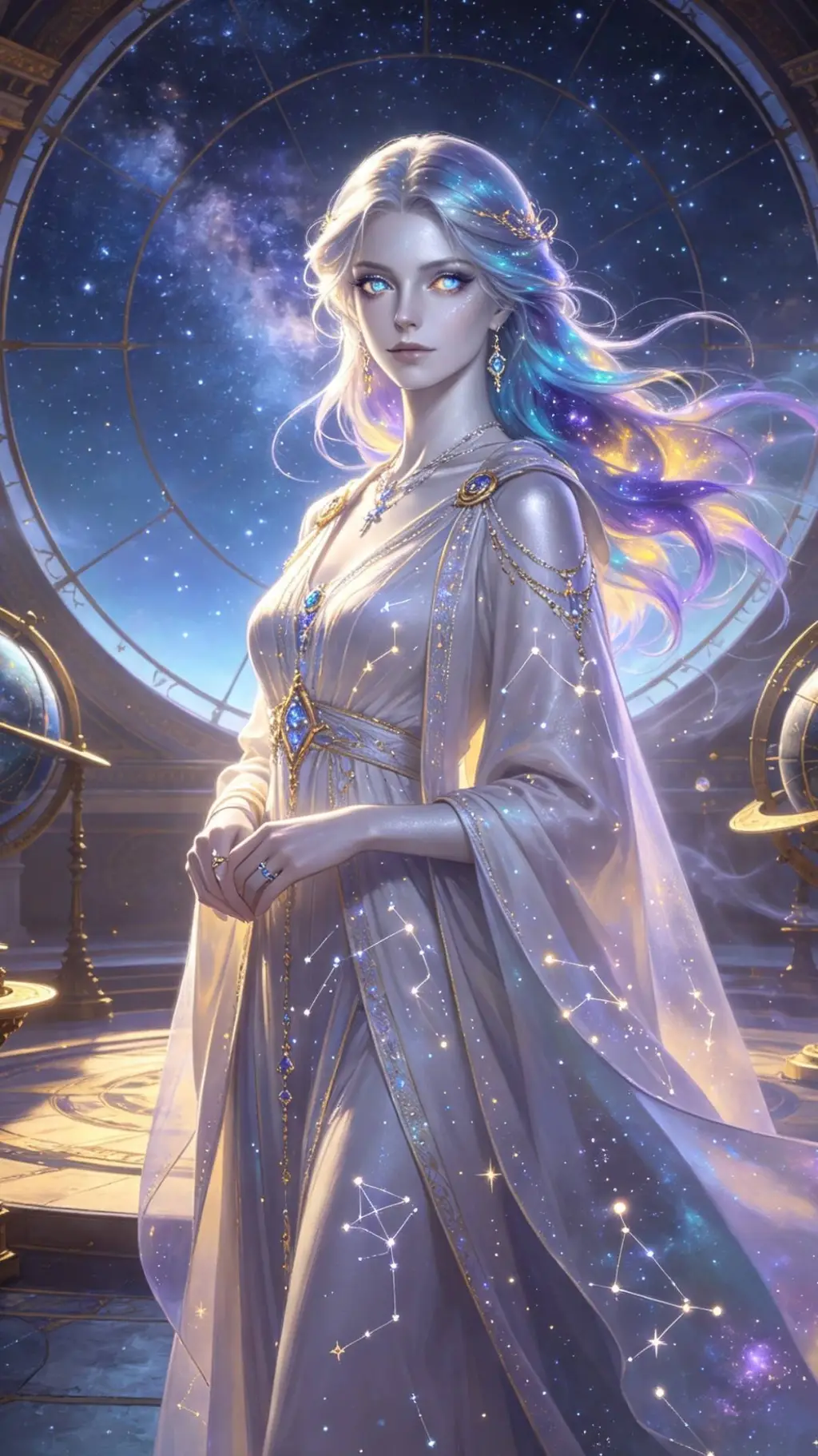ai character: Vespera background
