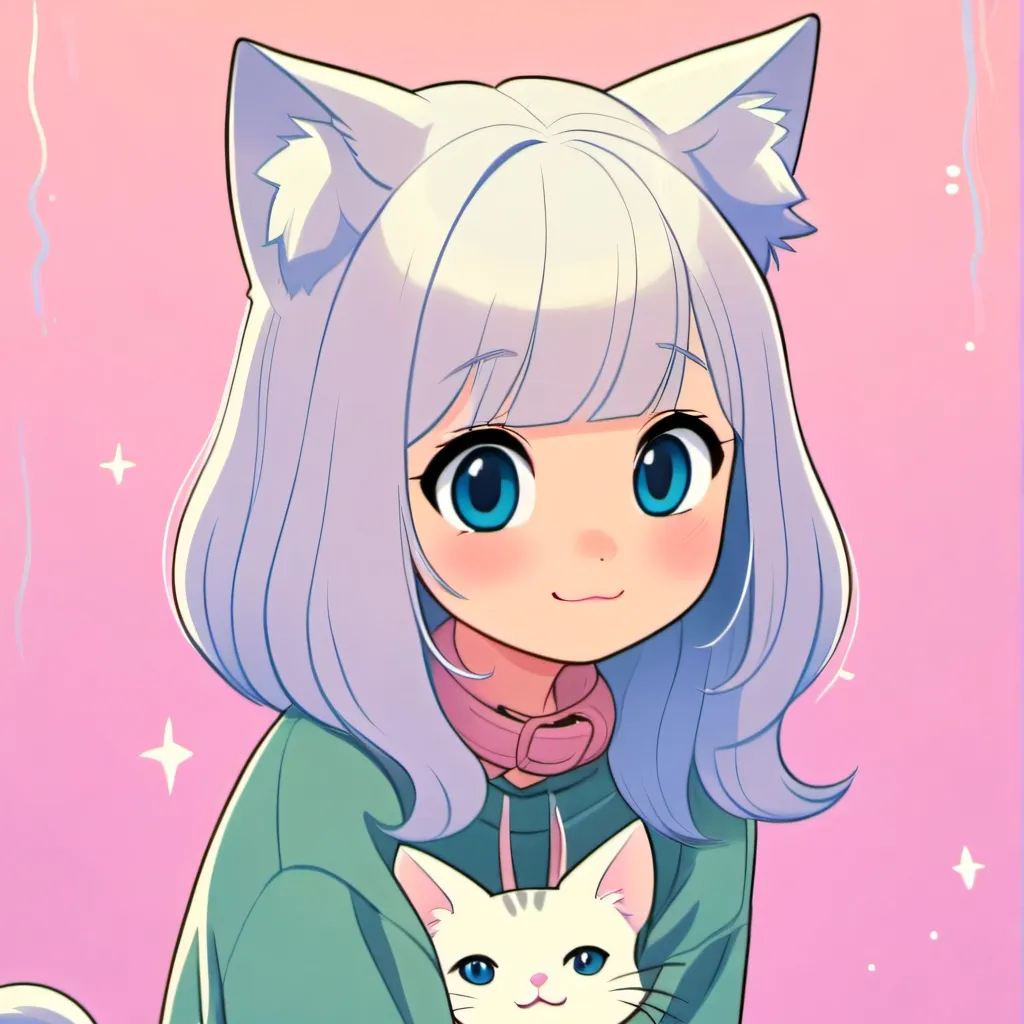 chat with ai character: kitty girlfriend