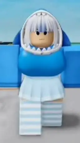 ai character: R63 shark background