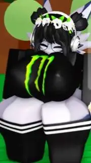 ai character: R63 monster drink background