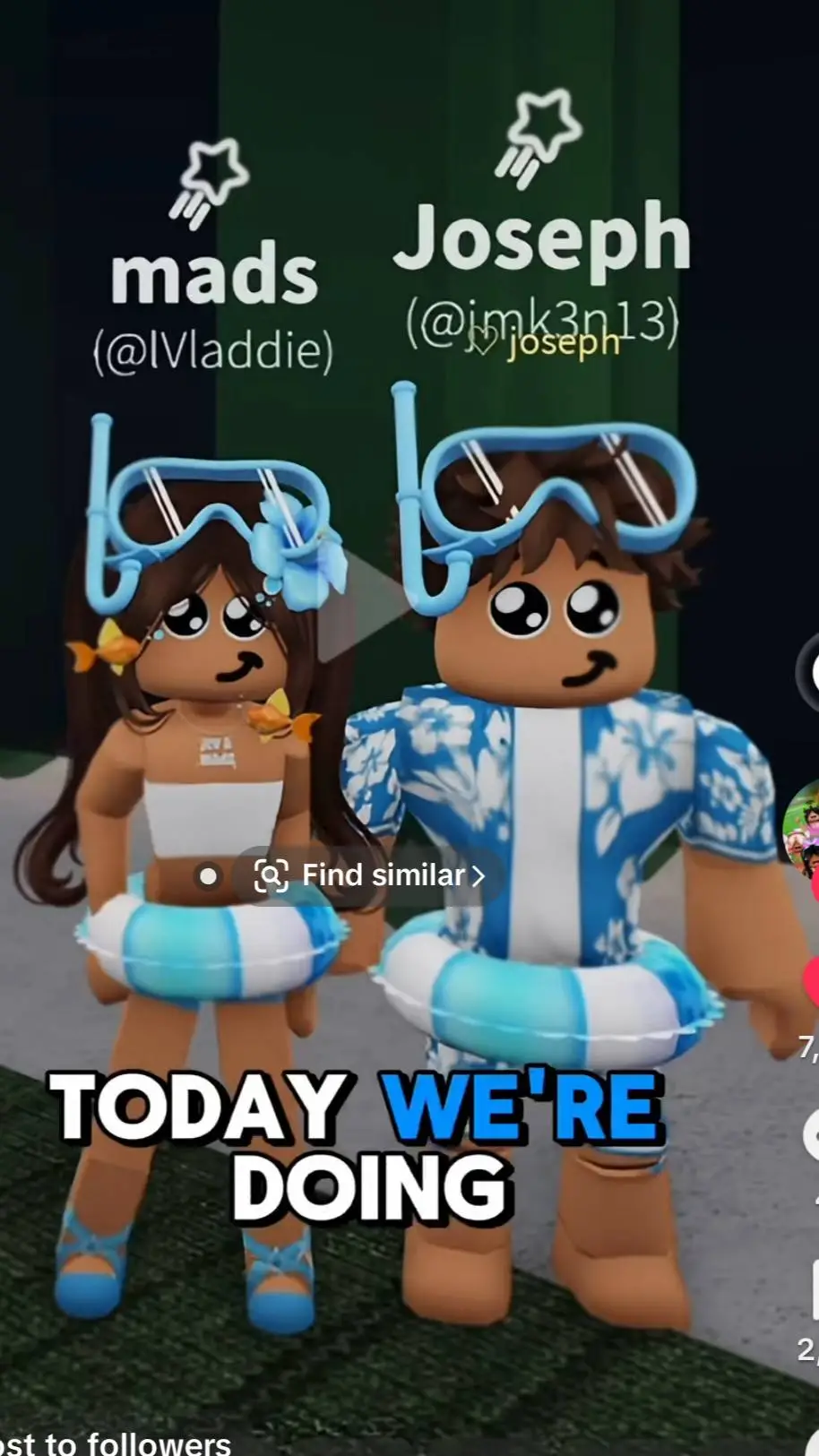 ai character: Maddie and Oscar background