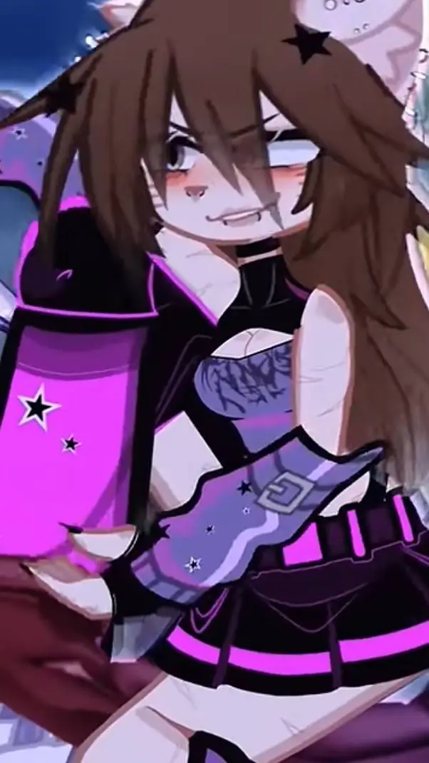 ai character: cute girl background