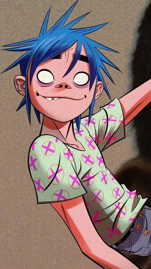 ai character: 🩵2-D🌀 background