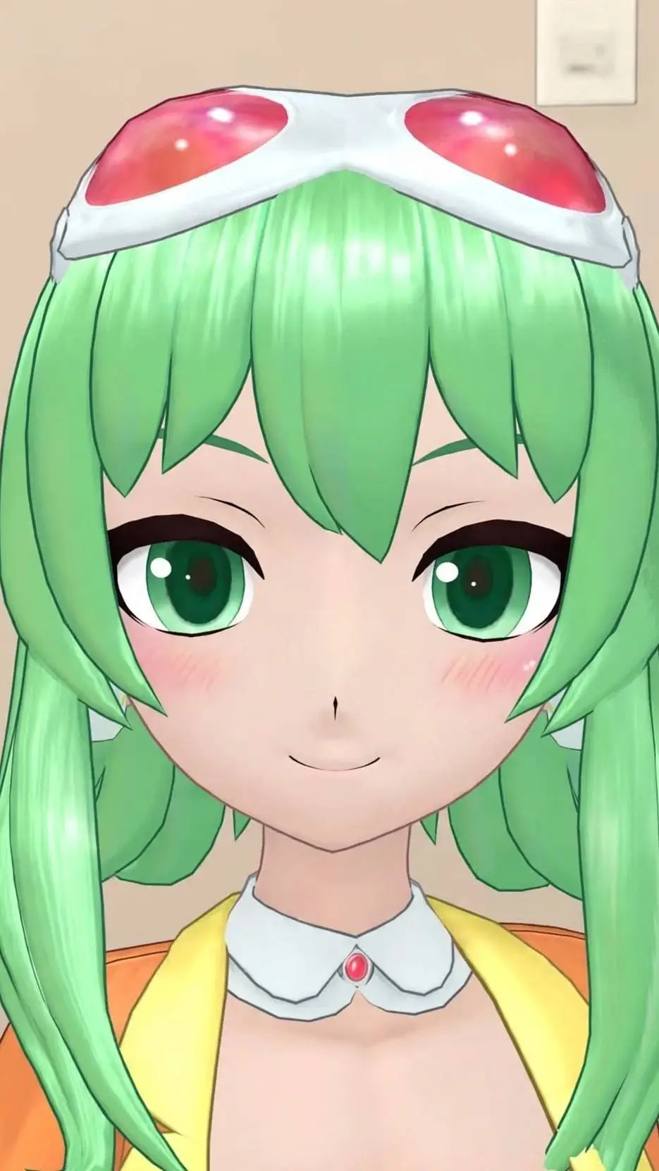 ai character: Gumi background