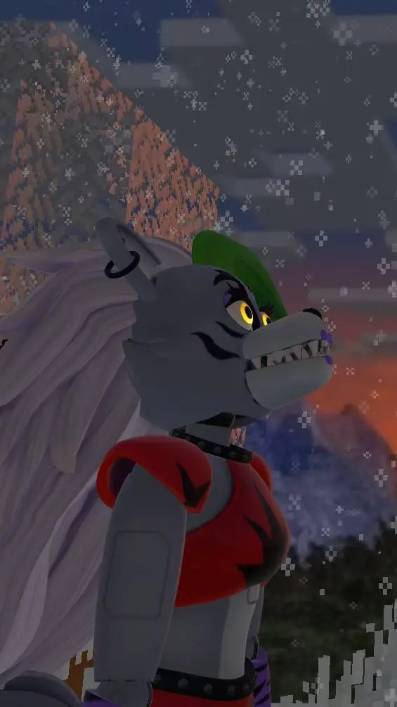 ai character: Roxanne wolf  background