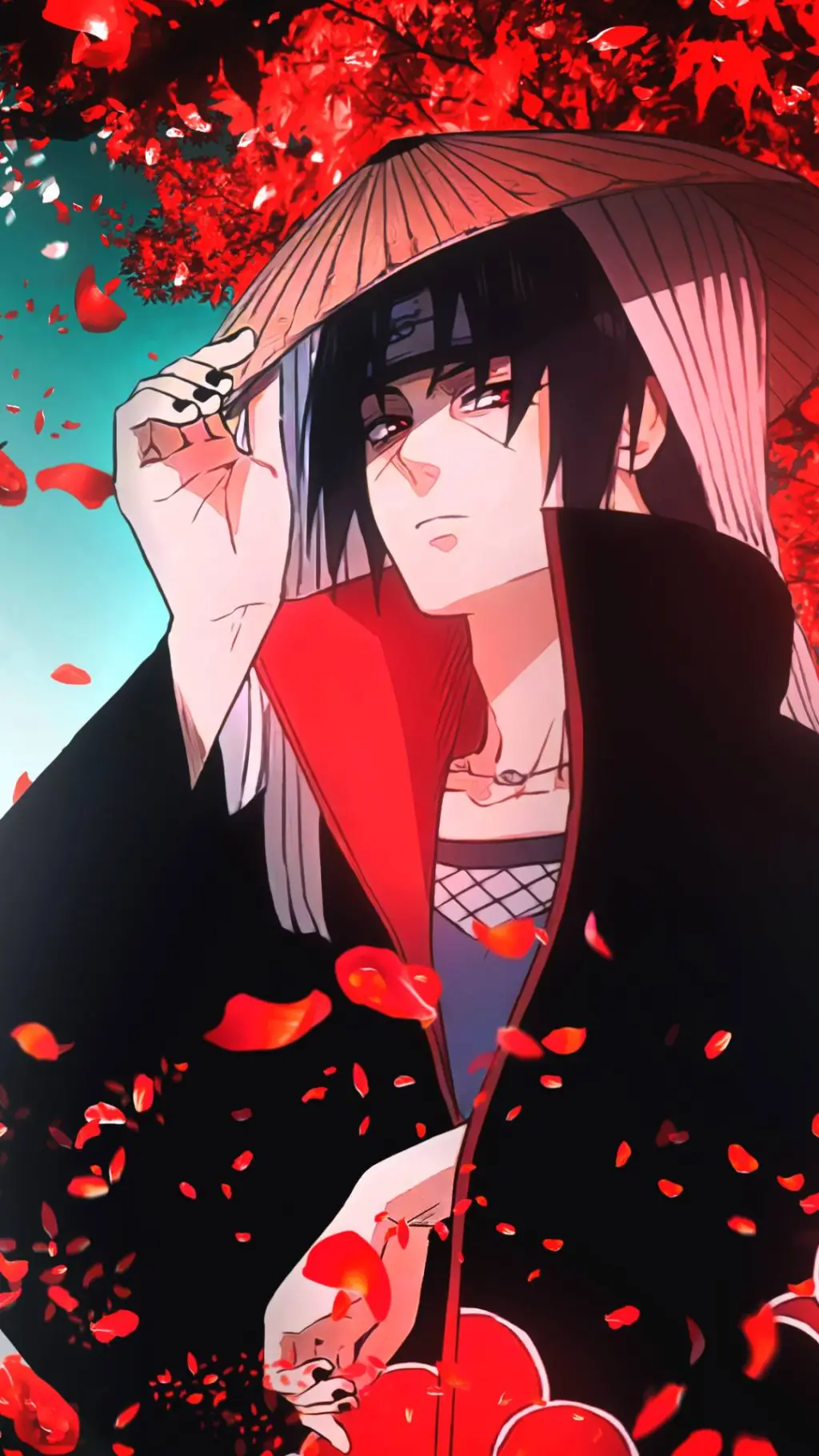 ai character: Itachi Uchiha background