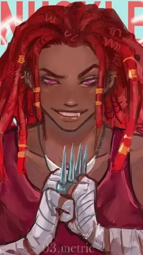 ai character: Knuckles background