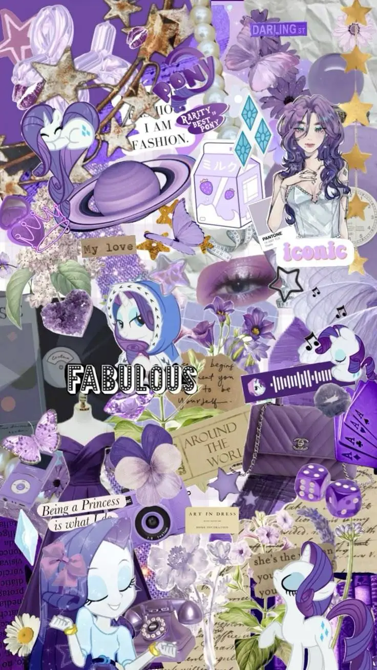 ai character: Rarity belle  background