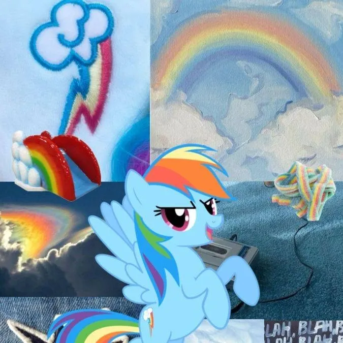 chat with ai character: Rainbow Dash 